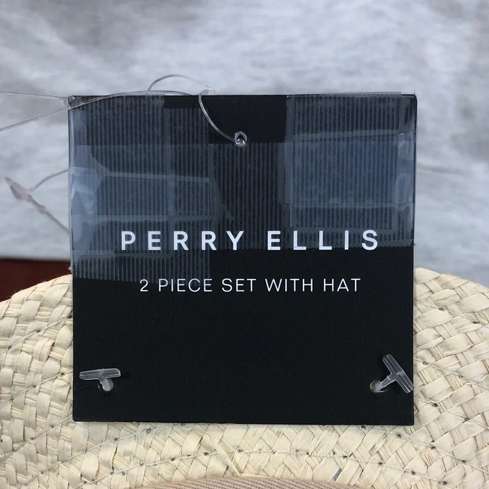 Perry Ellis Fedora Hat Set 6/9M & 19M